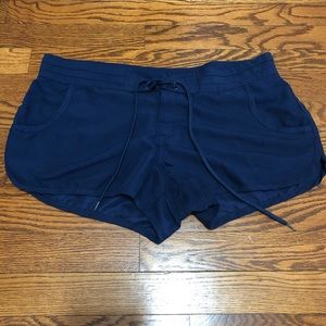 Blue Ladies Swim Shorts Juniors M Arizona …